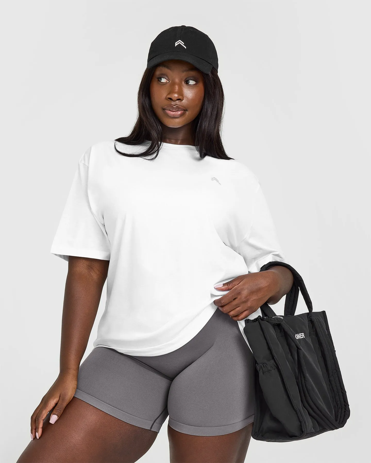 Classic Oversized Lightweight T-Shirt | White