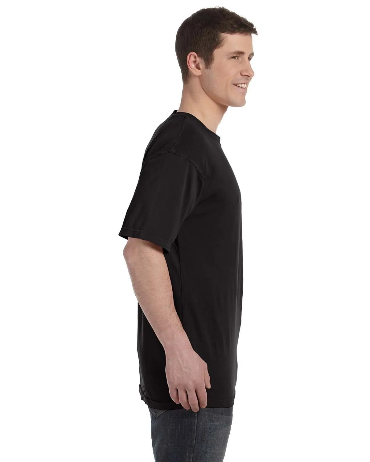 Comfort Colors Lightweight Garment-Dyed T-Shirt | Black