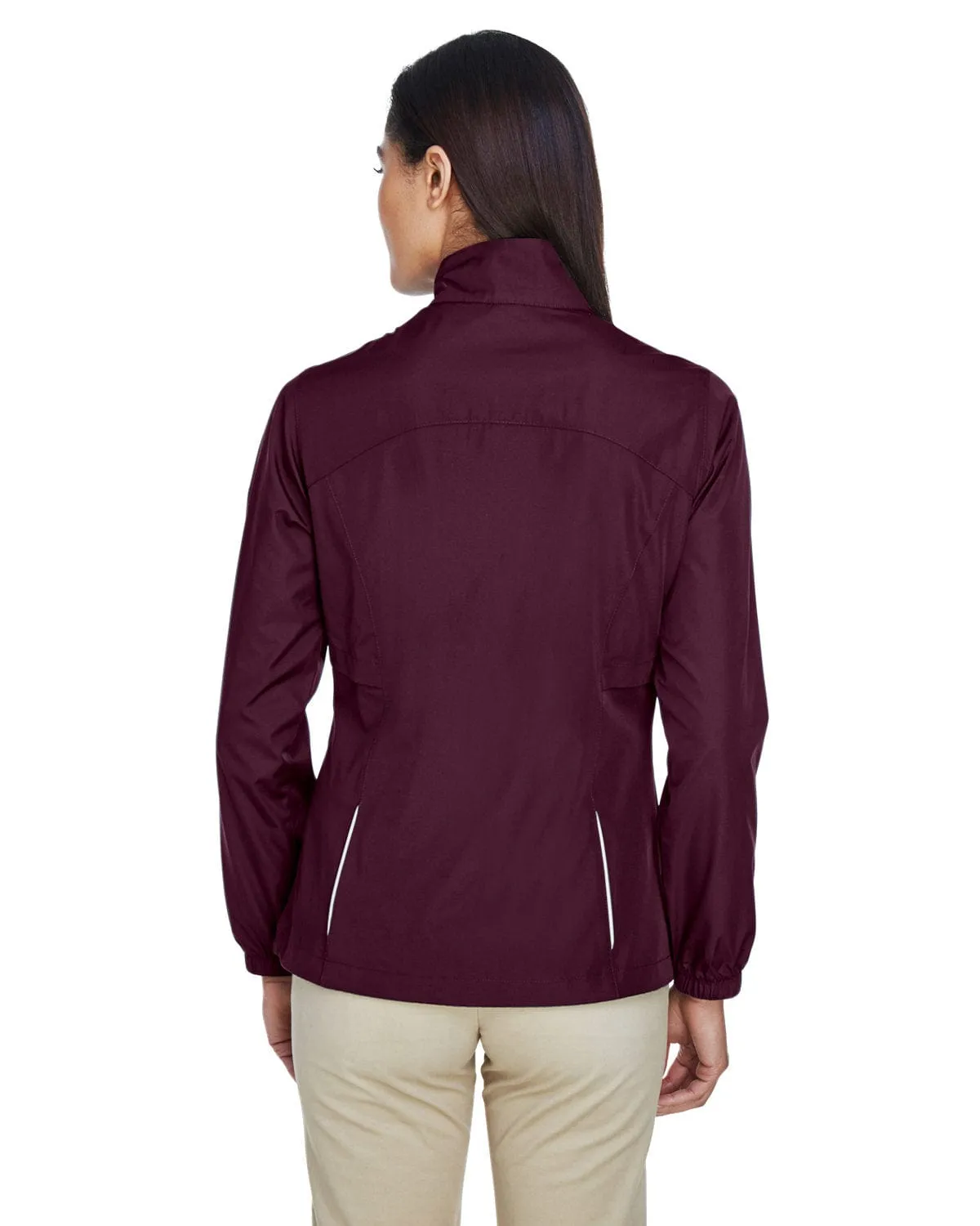 Core 365 Motivate Ladies Unlined Lightweight Jacket | Burgundy