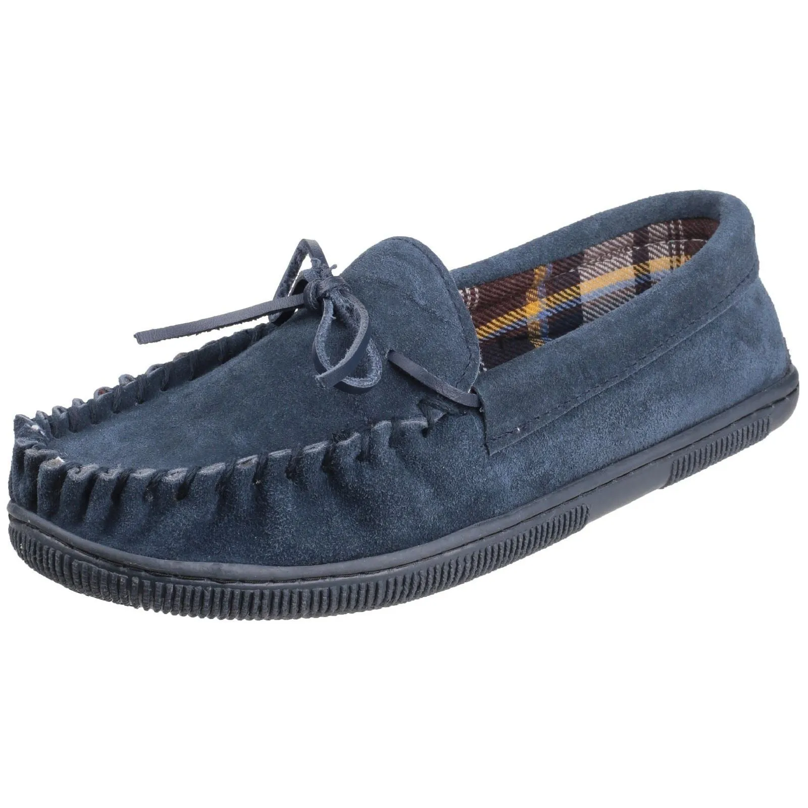 Cotswold Alberta Suede Men's Navy Slippers