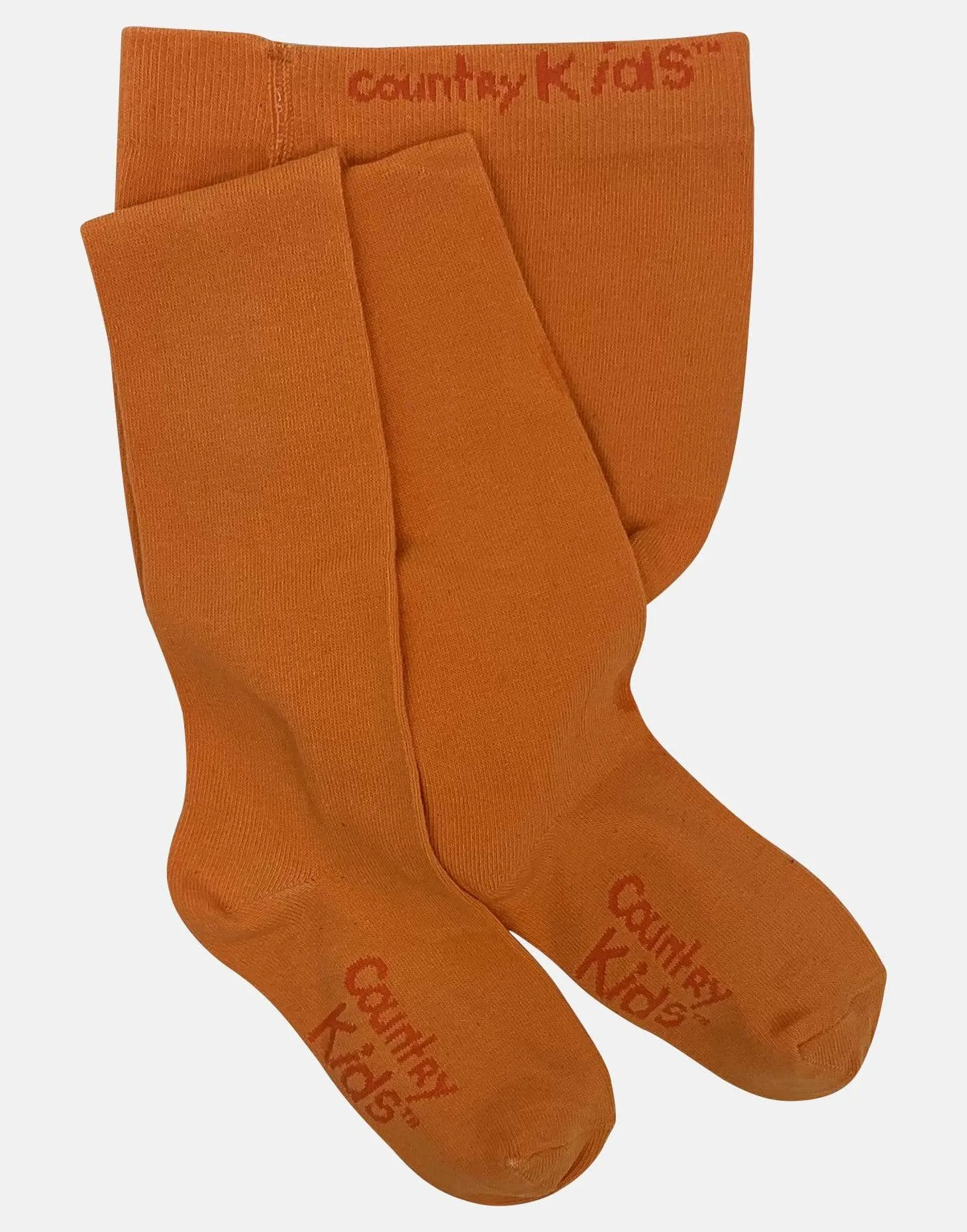 Country Kids - Luxury cotton tights - Orange