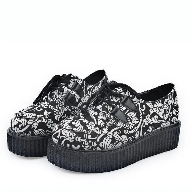 Creepers Shoes Woman plus size 35-41 platform Women Flats Shoes