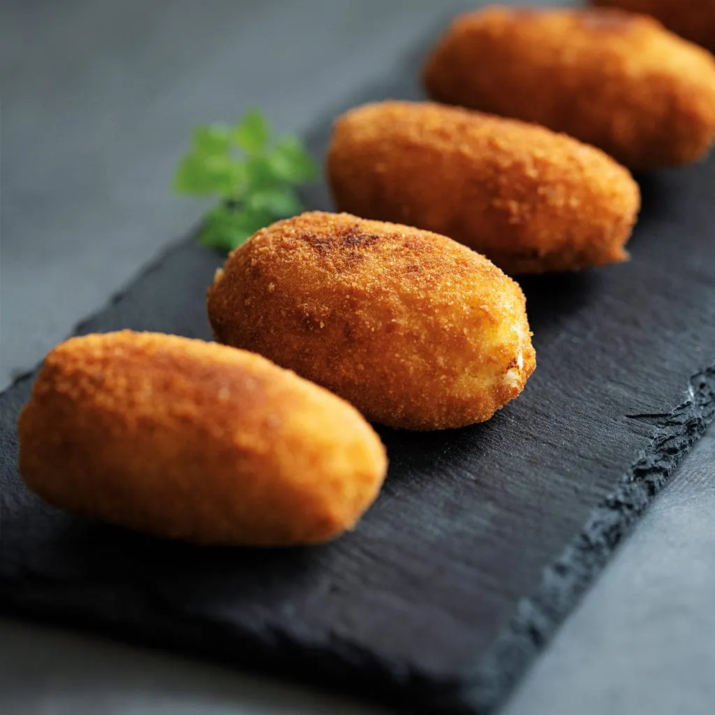 Croquetas de jamón eco