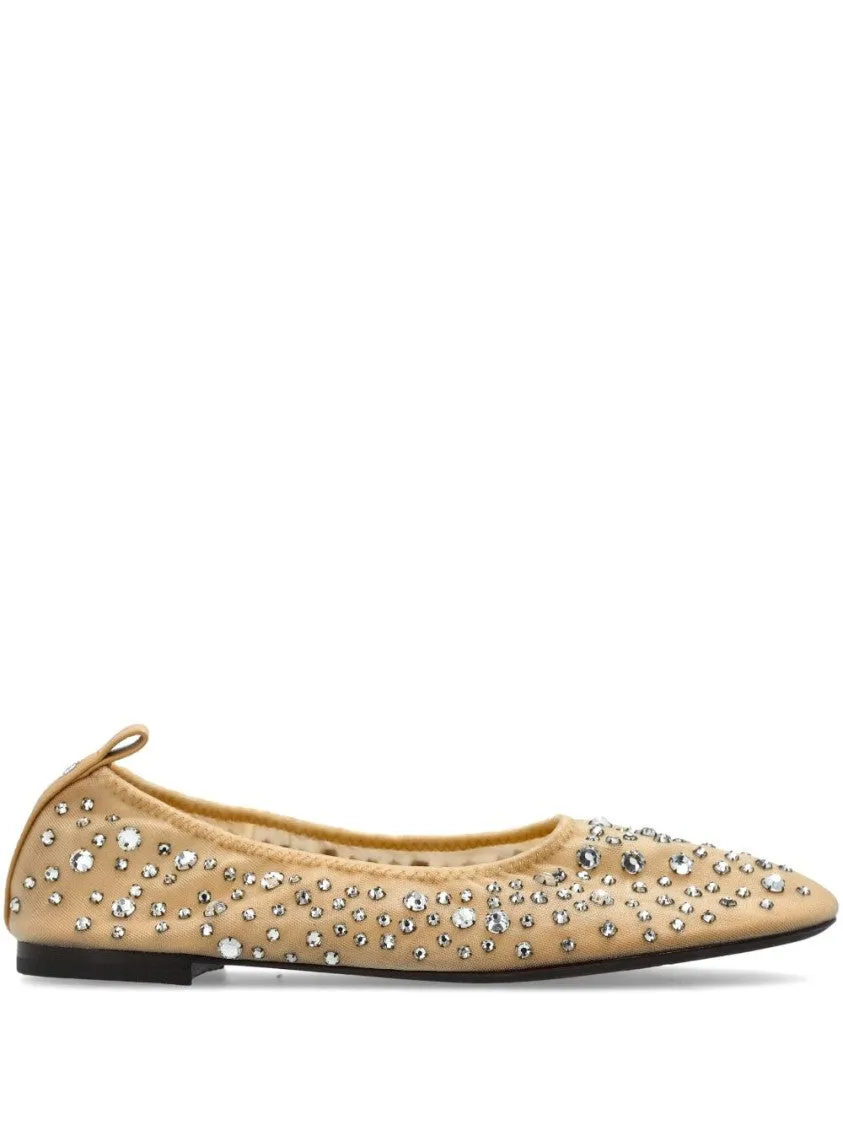 Crystal Sand Mesh Flats