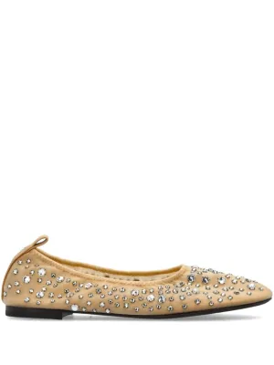 Crystal Sand Mesh Flats