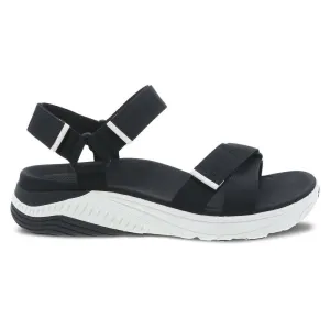 Dansko Women's Racquel Black Webbing 4915500200
