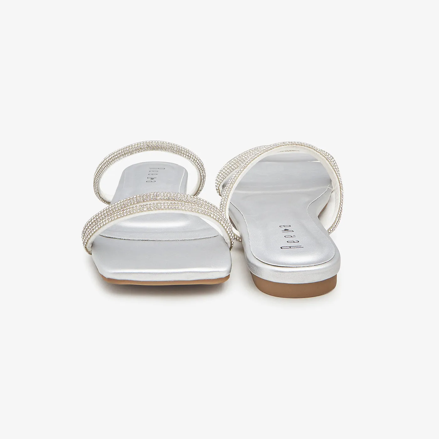 Double Strap Fancy Flats