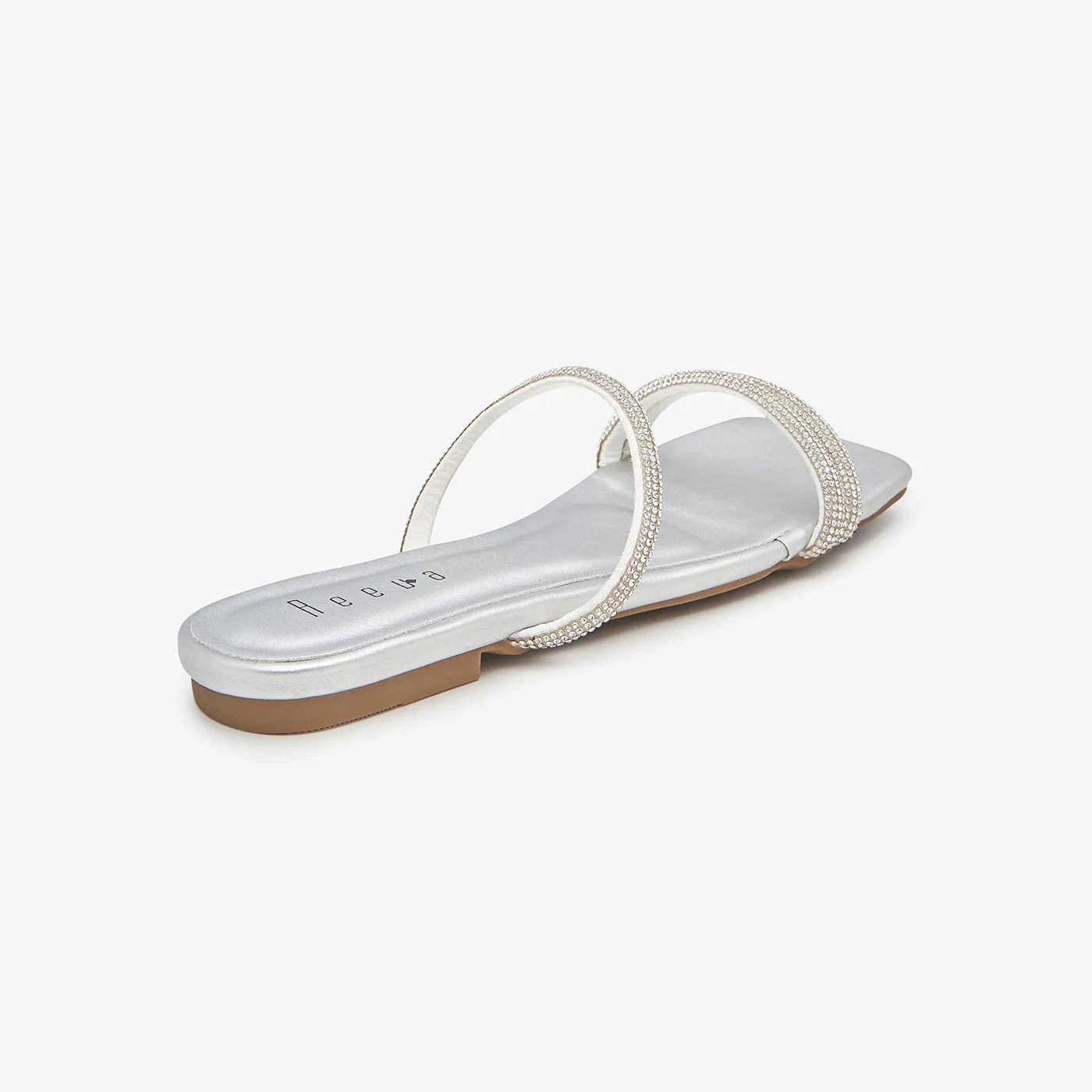 Double Strap Fancy Flats