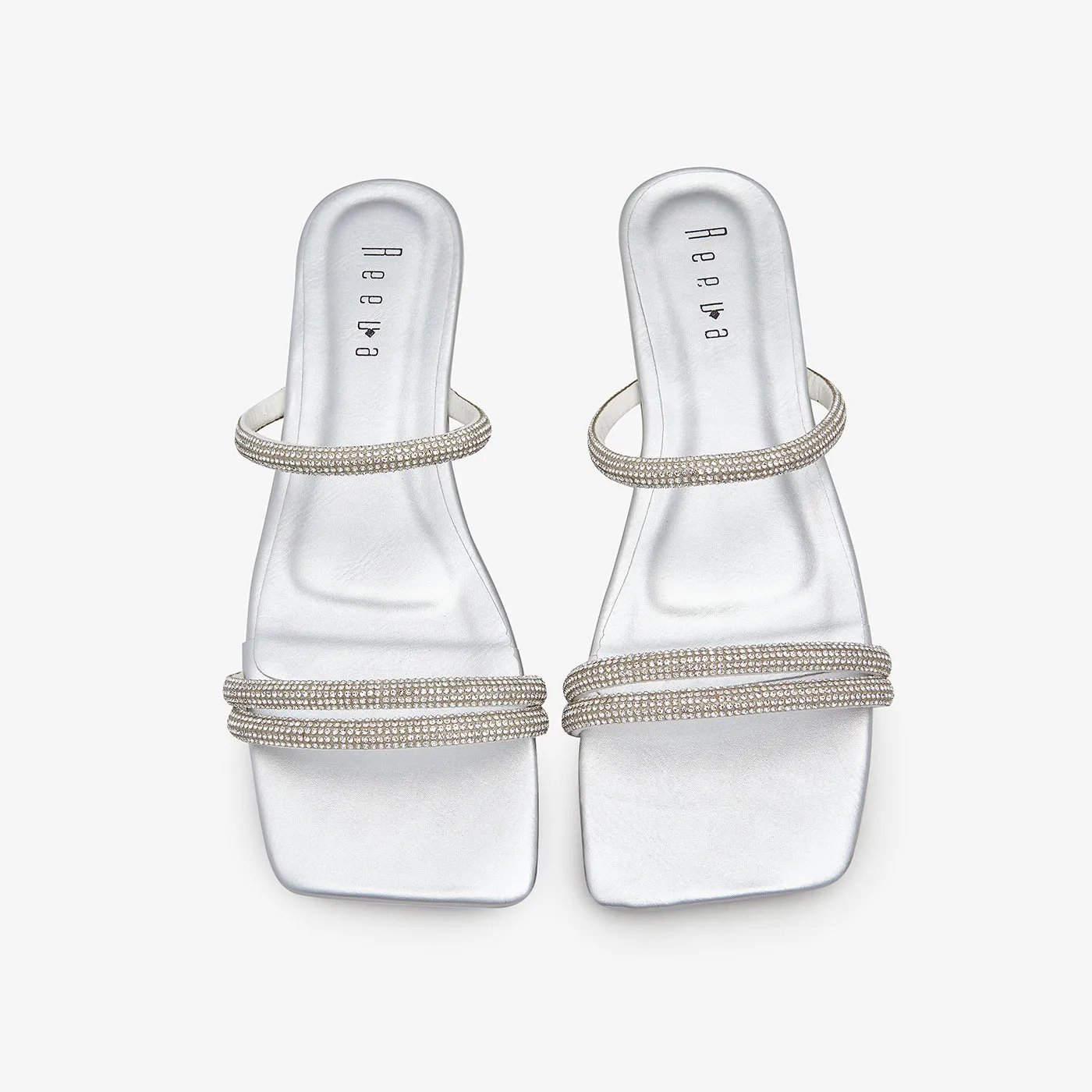 Double Strap Fancy Flats