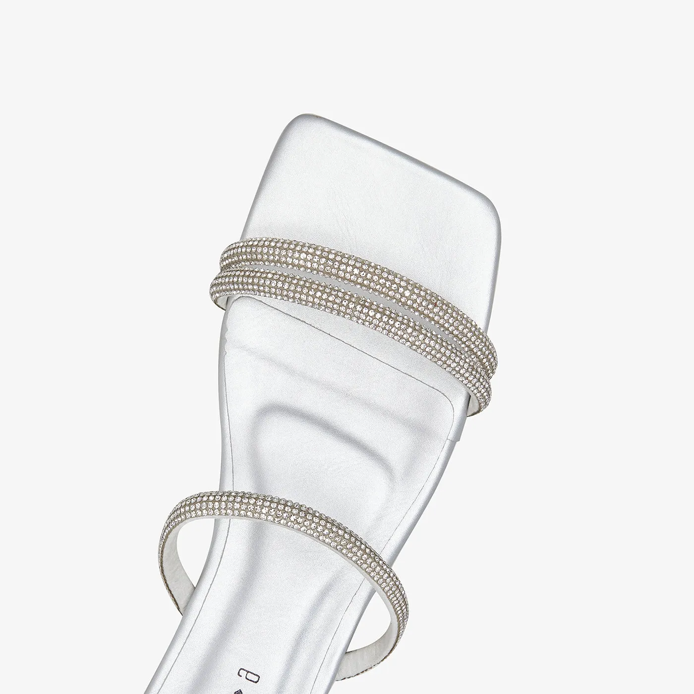 Double Strap Fancy Flats