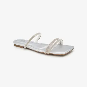Double Strap Fancy Flats