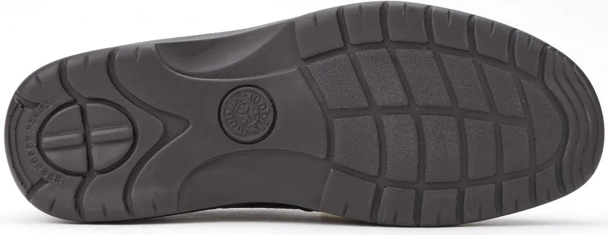 'Ewald' men's ergonomic wide fit (H) loafer - Brown