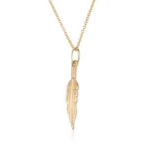 feather necklace