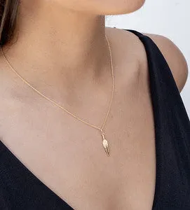 feather necklace