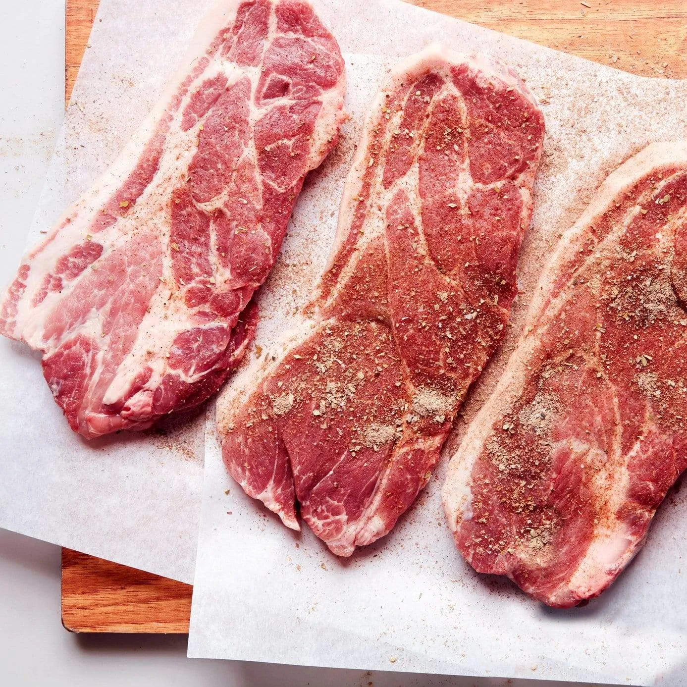 Filetes de aguja de Cerdo eco 500 g