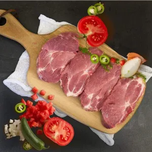 Filetes de aguja de Cerdo eco 500 g