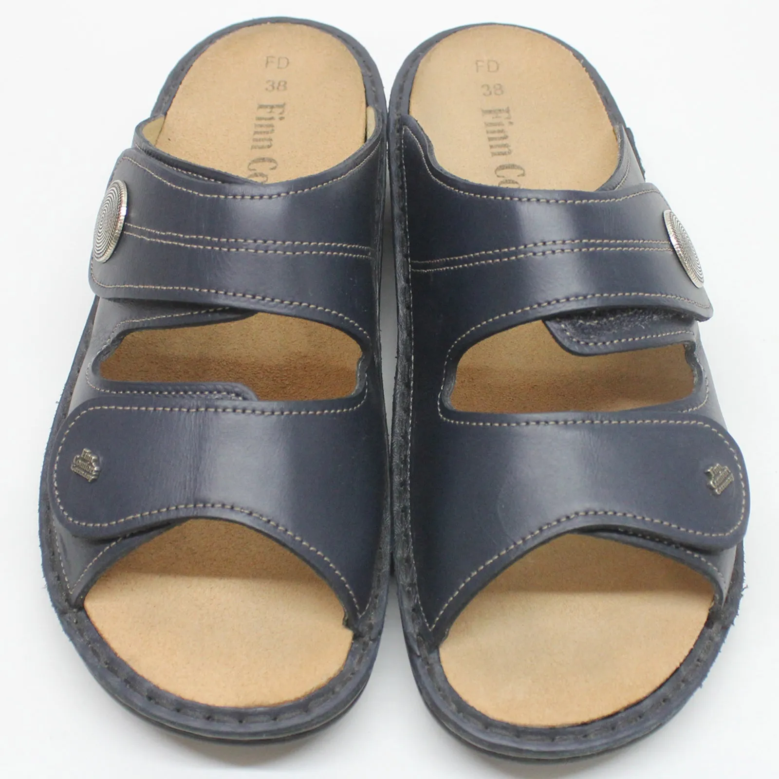 Finn Comfort 2550 Sansibar Missouri Leather Women's Sandals - UK 5 - US 7-7.5 Women - EU 38