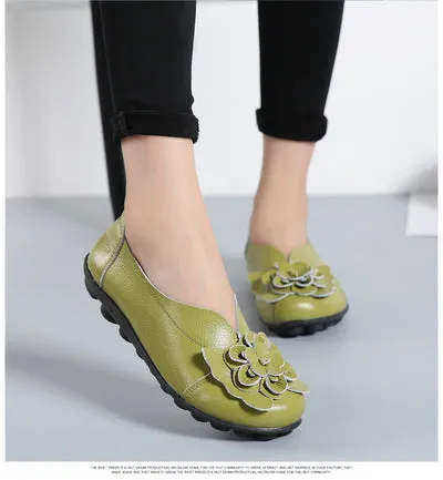 Flower Comfort Flats Shoe