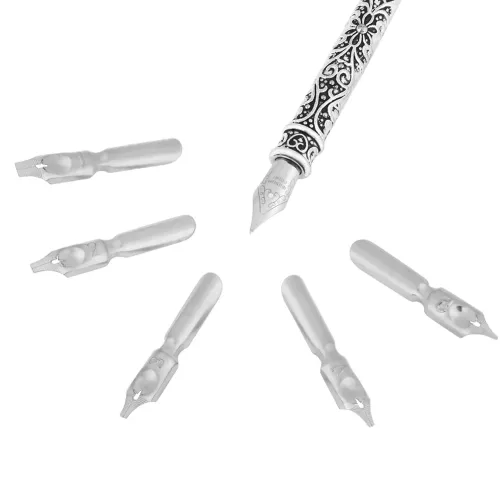 Fountain Feather Dip Quill Pen