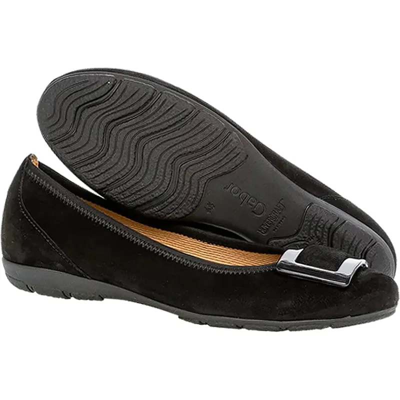 Gabor Women's 64.164.17 Ballet Flat - Black