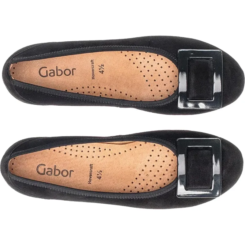 Gabor Women's 64.164.17 Ballet Flat - Black