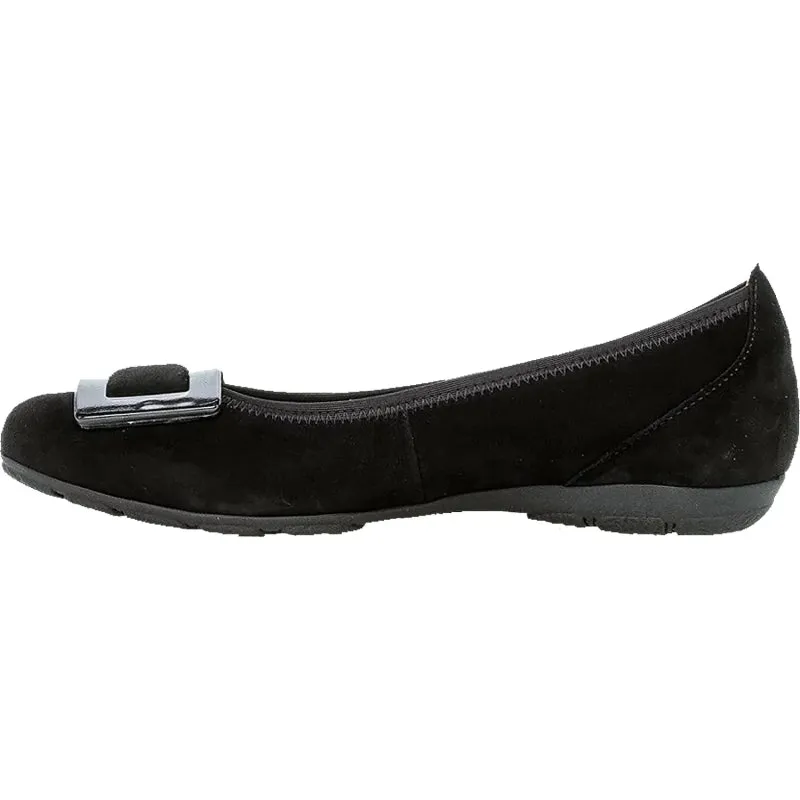 Gabor Women's 64.164.17 Ballet Flat - Black