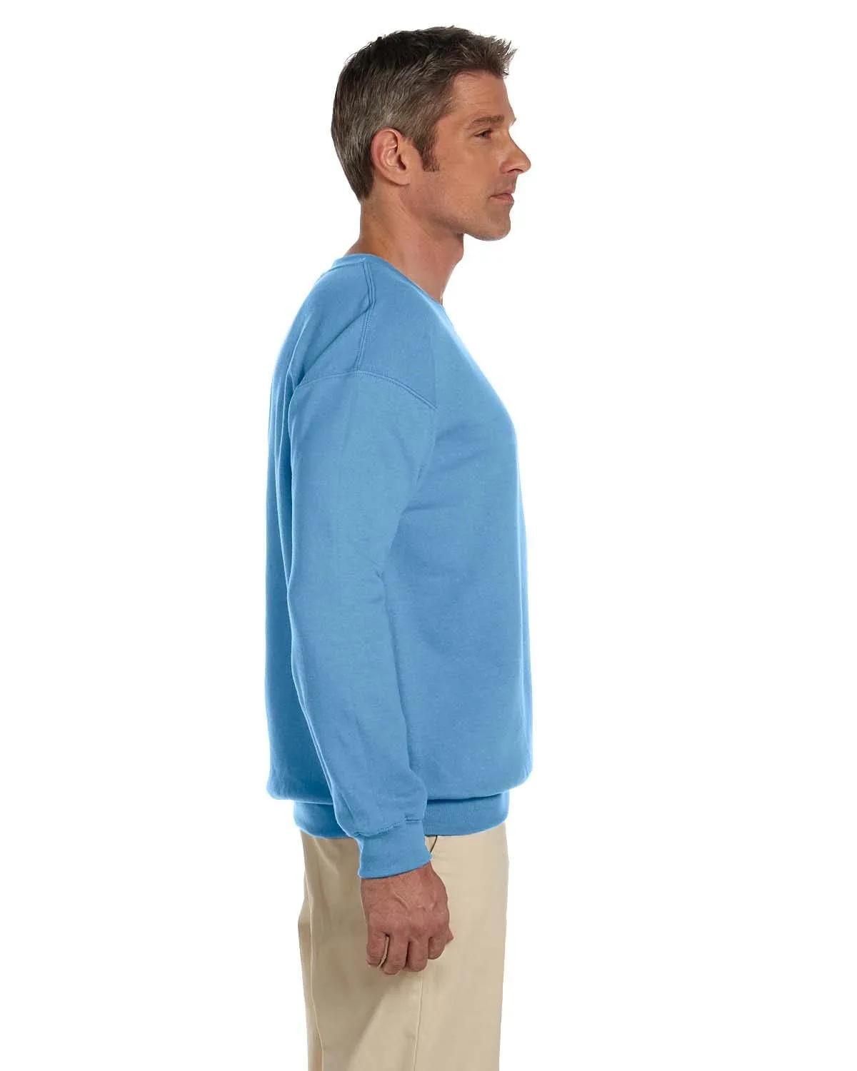 Gildan Lightweight 50/50 Crewneck Sweatshirt | Carolina Blue