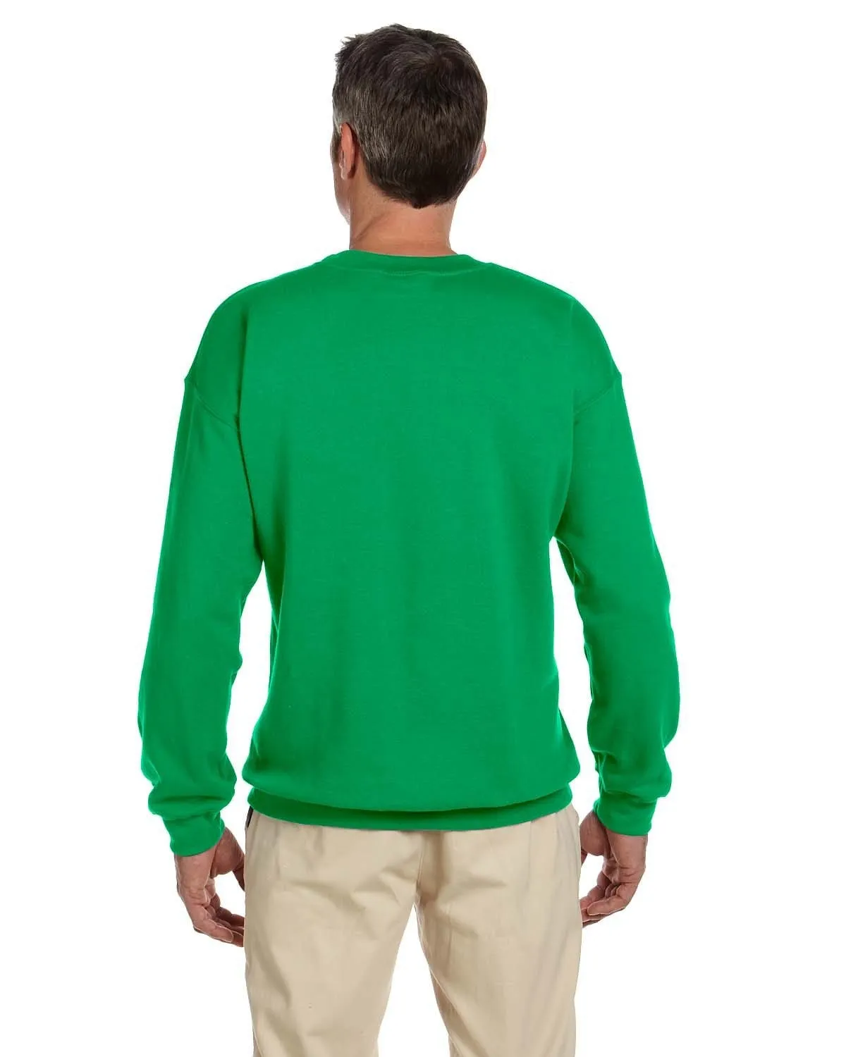 Gildan Lightweight 50/50 Crewneck Sweatshirt | Irish Green