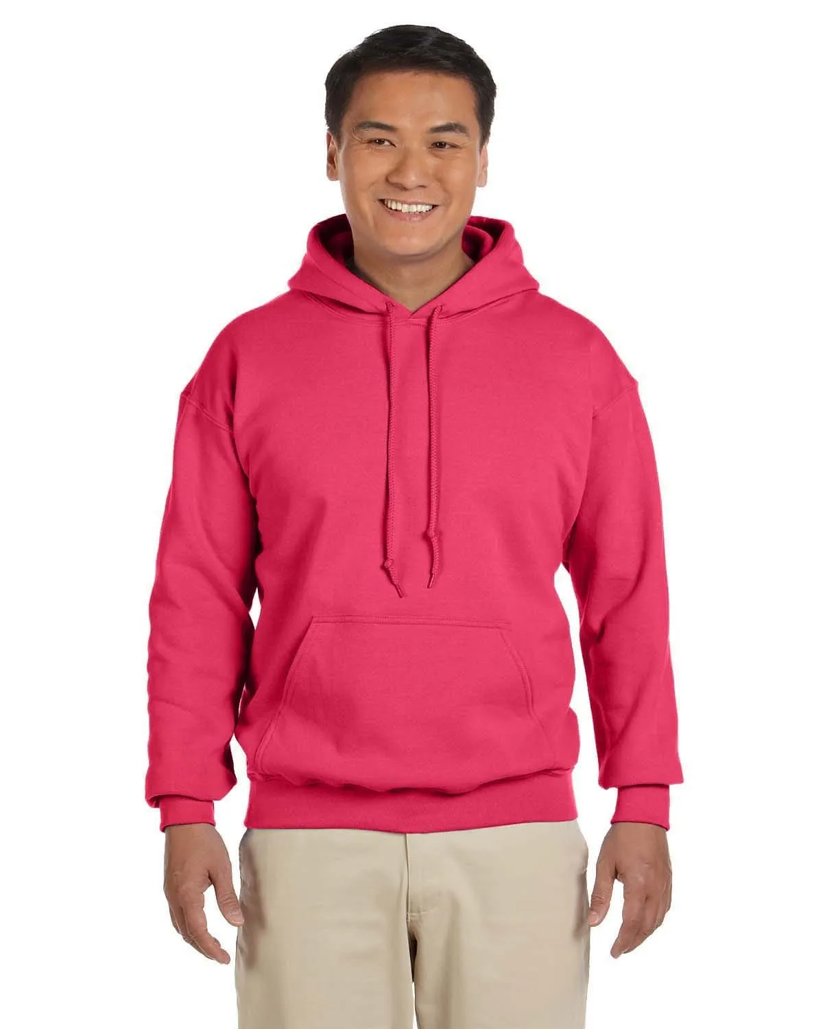 Gildan Lightweight 50/50 Hoodie Sweatshirt | Paprika