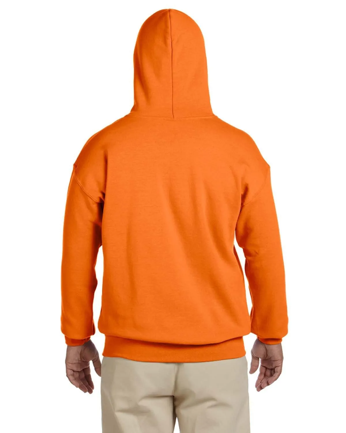 Gildan Lightweight 50/50 Hoodie Sweatshirt | S Orange