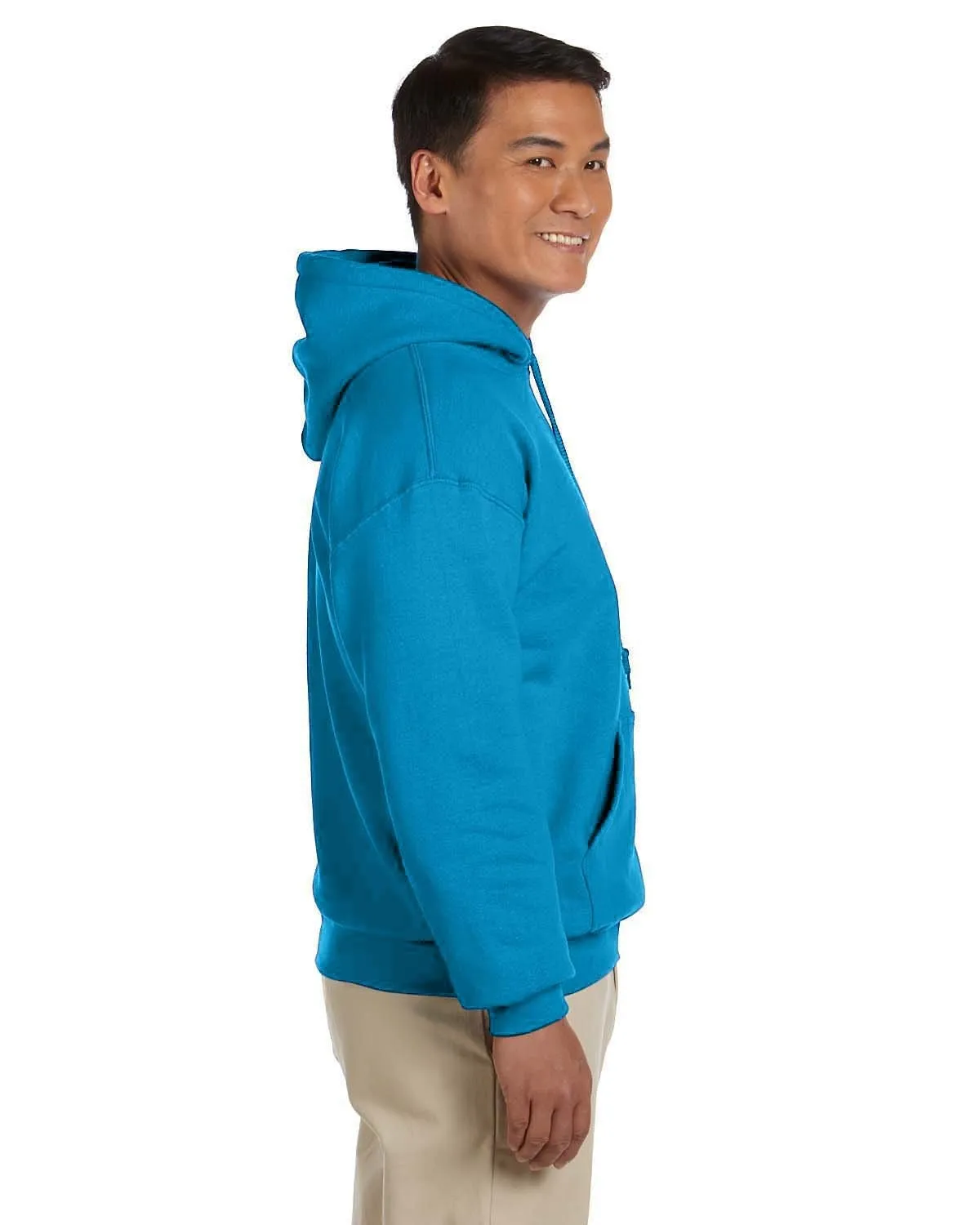 Gildan Lightweight 50/50 Hoodie Sweatshirt | Sapphire