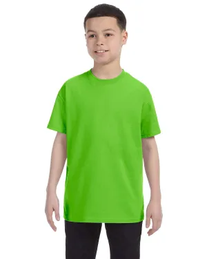 Gildan Youth Lightweight 100% Cotton T-Shirt | Lime