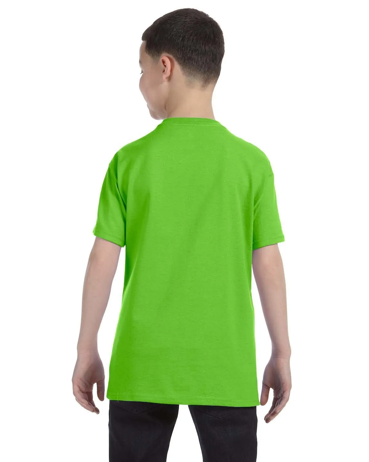 Gildan Youth Lightweight 100% Cotton T-Shirt | Lime