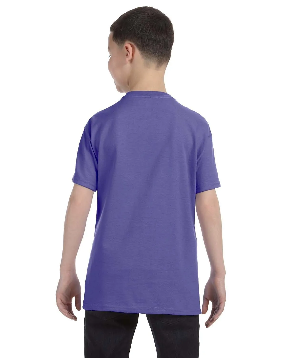 Gildan Youth Lightweight 100% Cotton T-Shirt | Violet