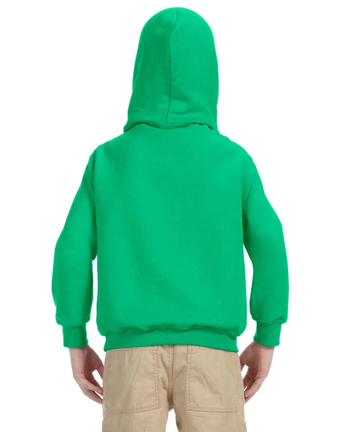 Gildan Youth Lightweight 50/50 Hoodie | Irish Green