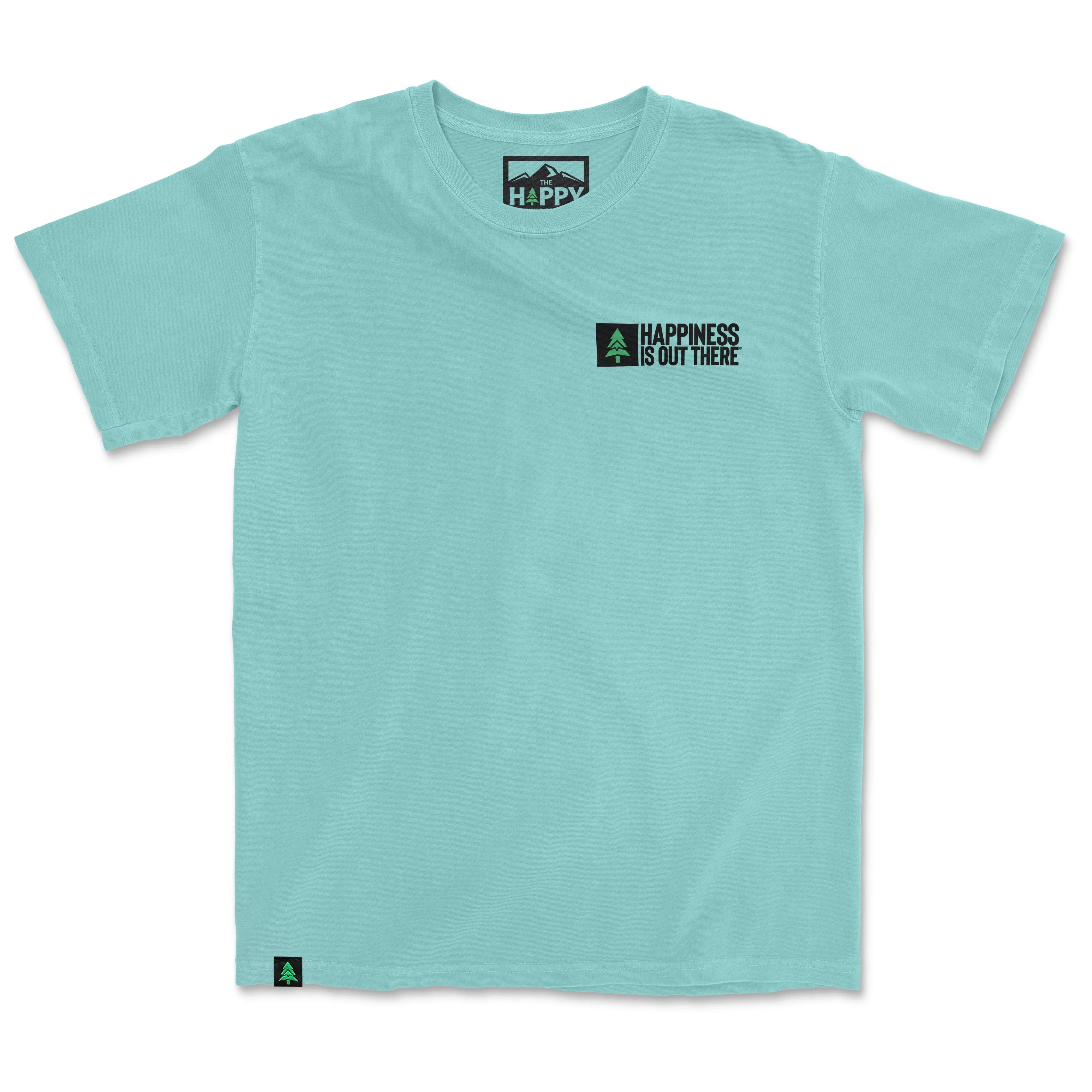 Happiness Is Out There Nature-Dyed Tee