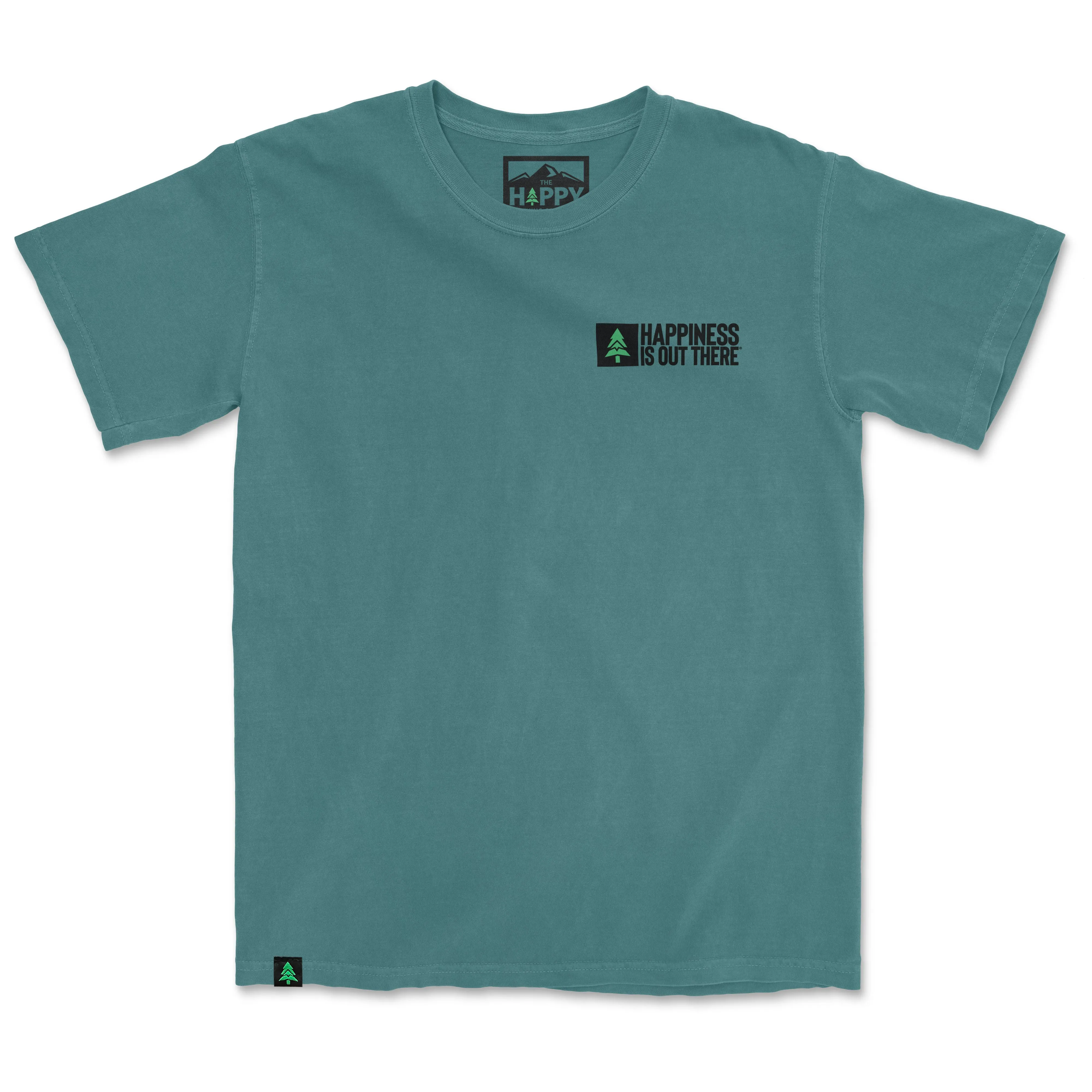 Happiness Is Out There Nature-Dyed Tee