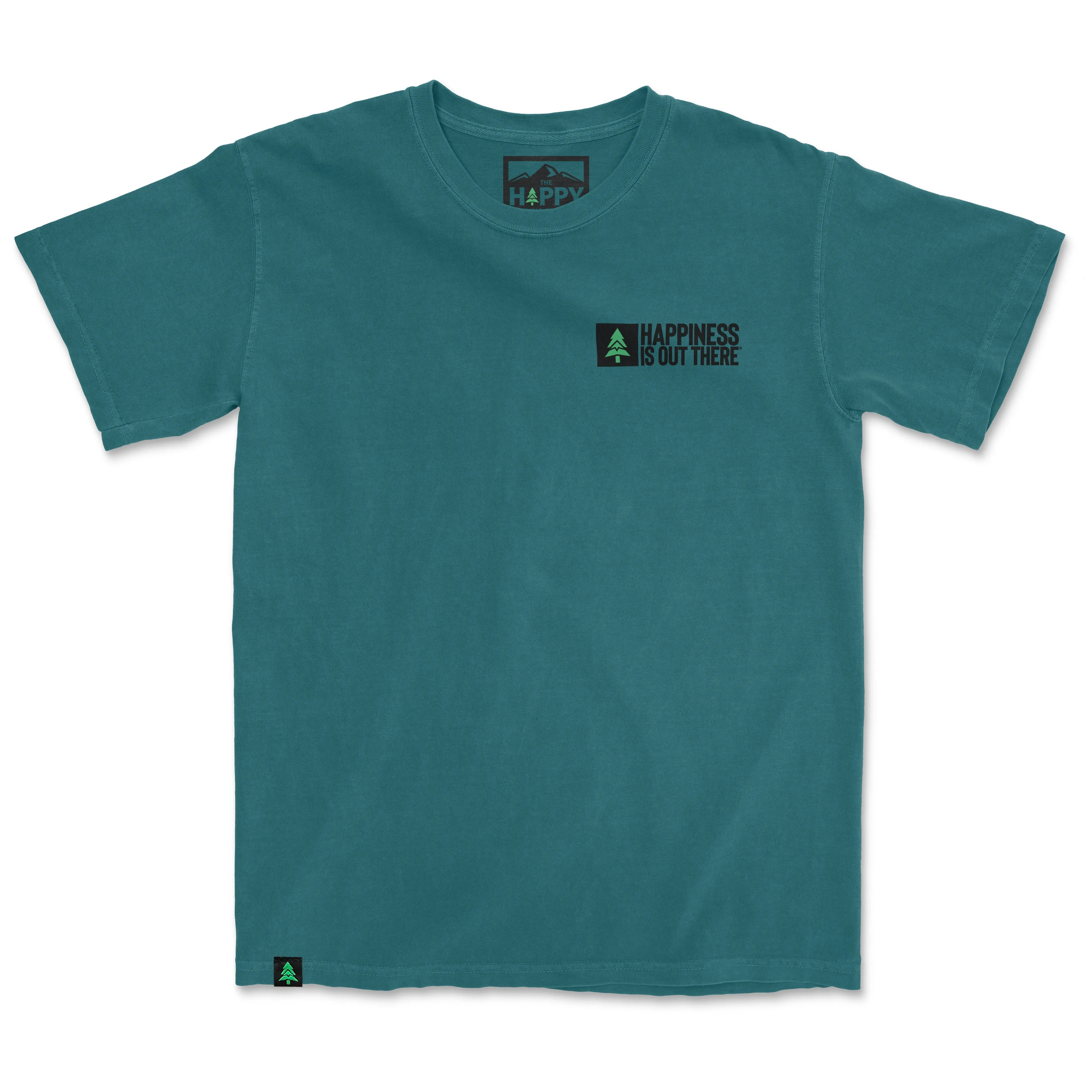 Happiness Is Out There Nature-Dyed Tee