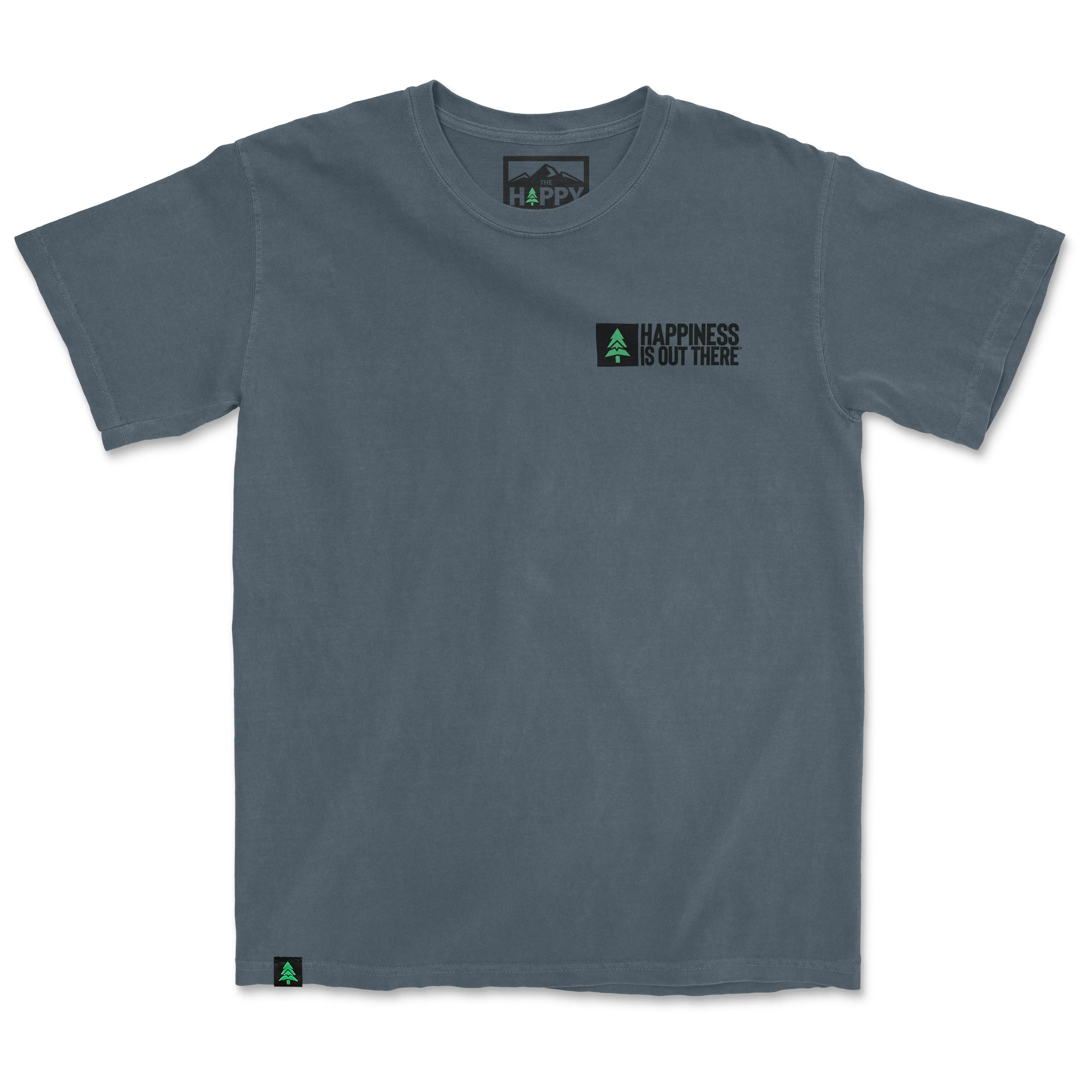 Happiness Is Out There Nature-Dyed Tee