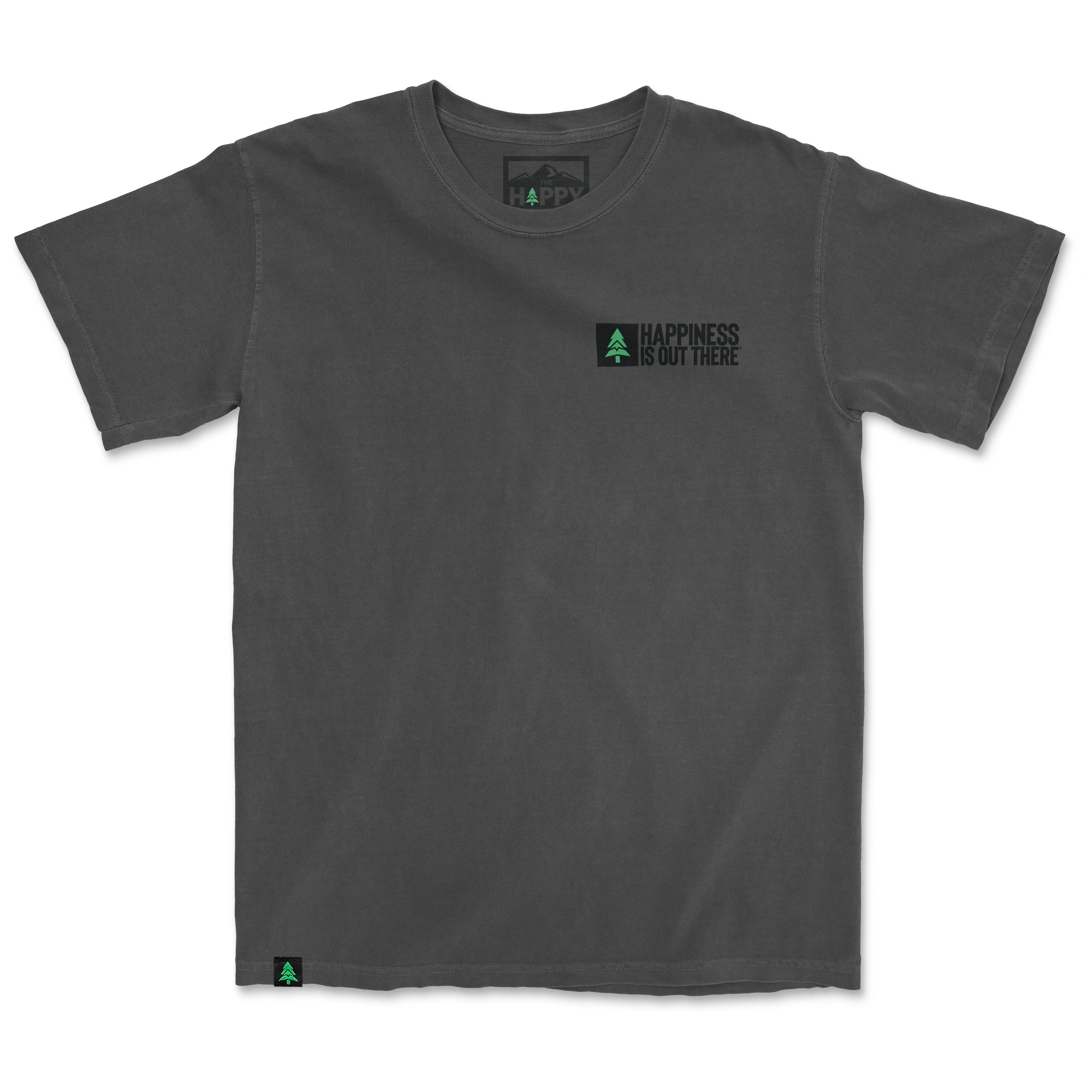 Happiness Is Out There Nature-Dyed Tee