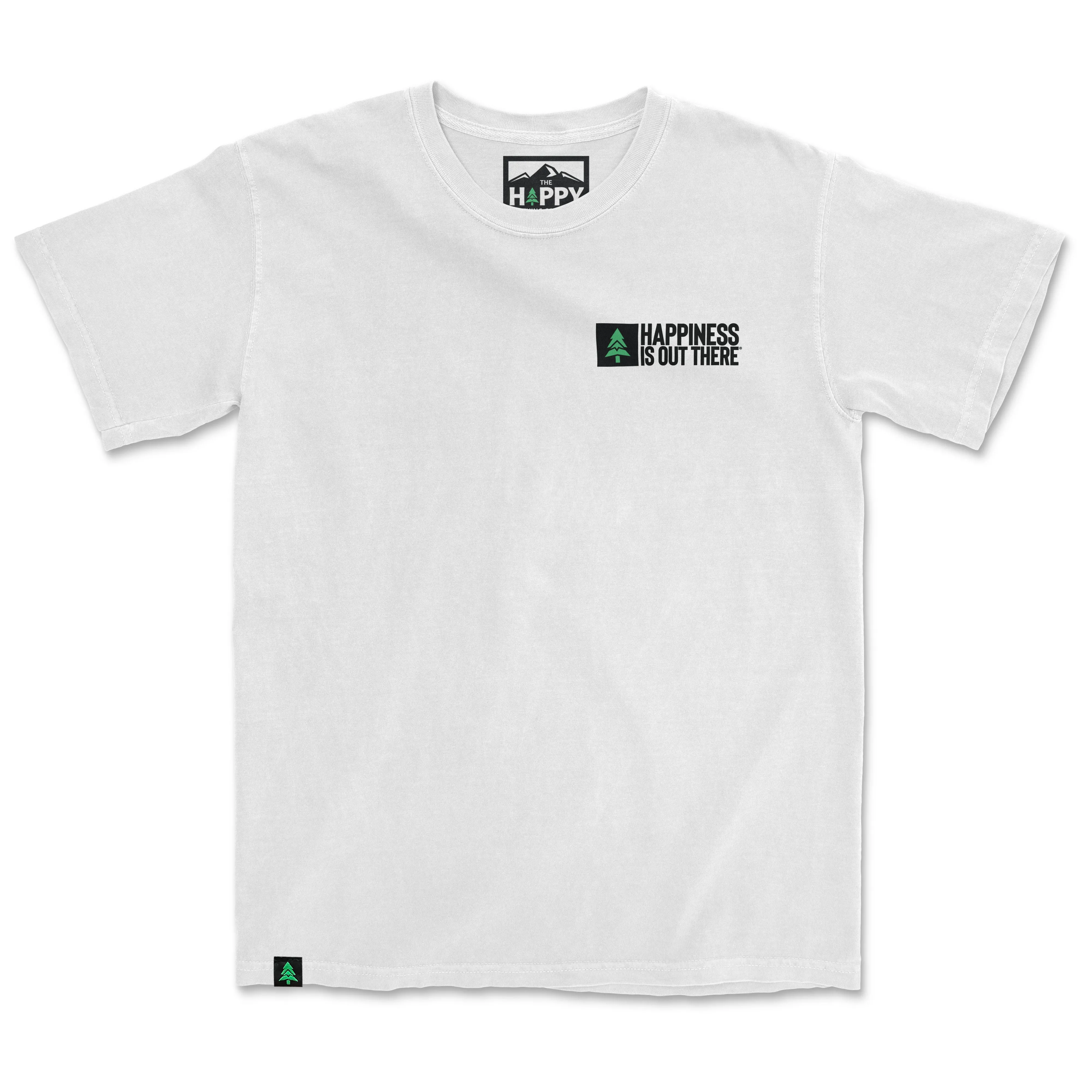 Happiness Is Out There Nature-Dyed Tee