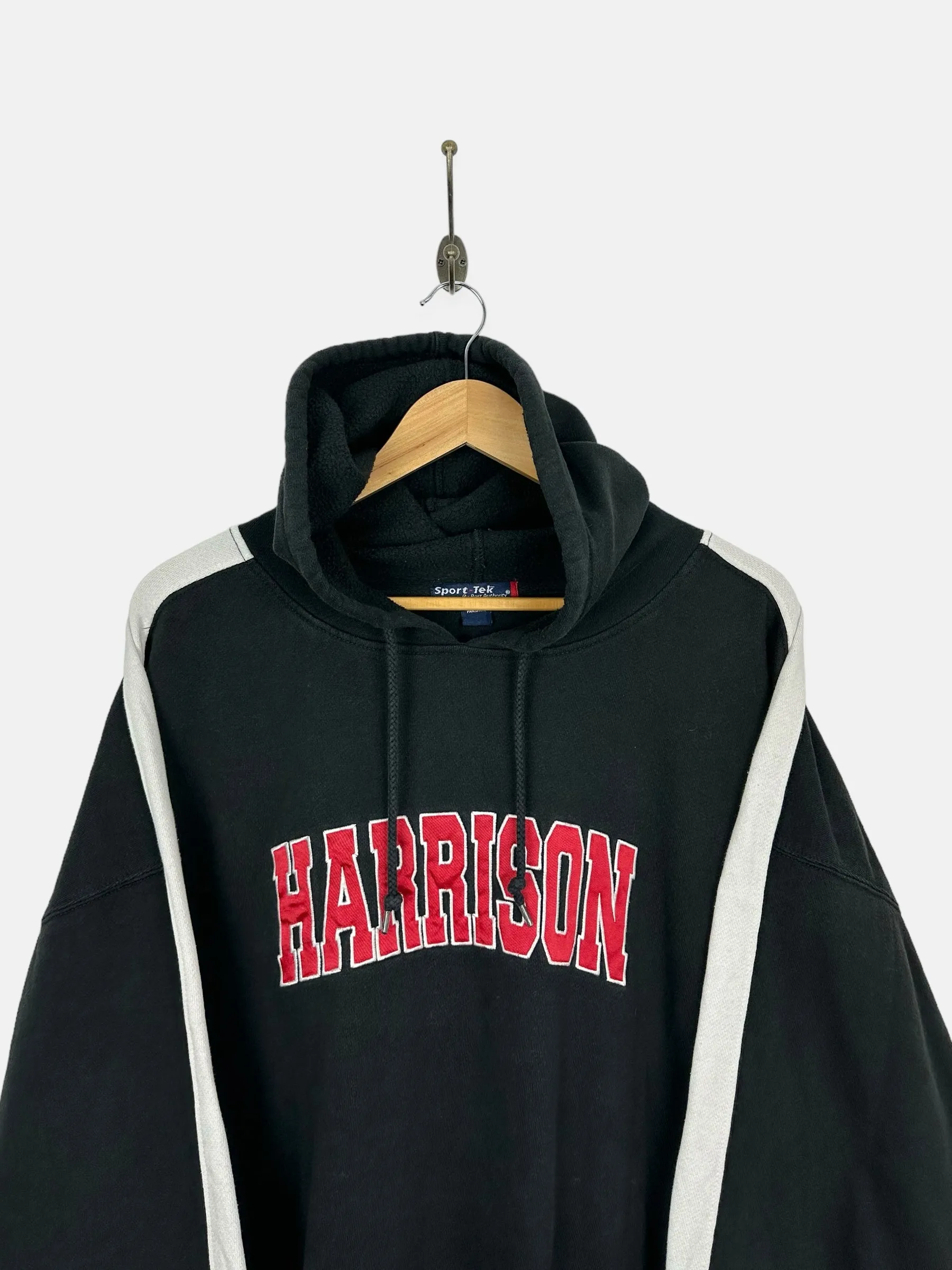 Harrison Embroidered Vintage Lightweight Hoodie Size 2-3XL
