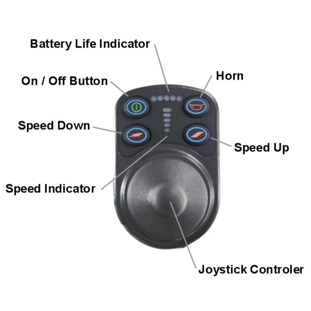Helium Folding Power Wheelchair