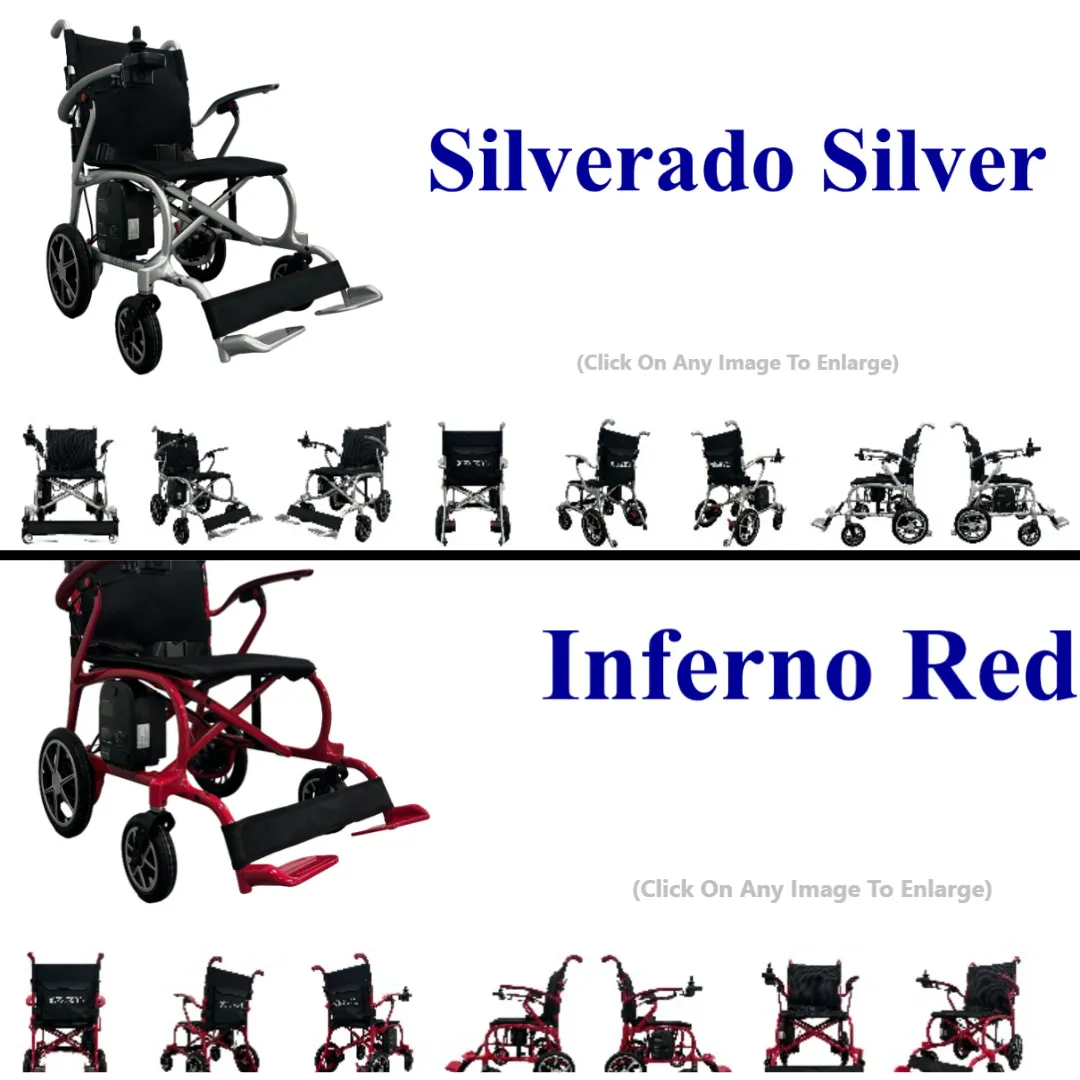 Helium Folding Power Wheelchair