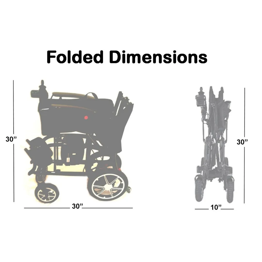 Helium Folding Power Wheelchair