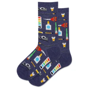 HOTSOX Kids' Art and Craft Supplies Crew Sock