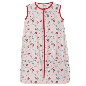 KicKee Pants Lightweight Sleeping Bag - Macaroon Floral Vines