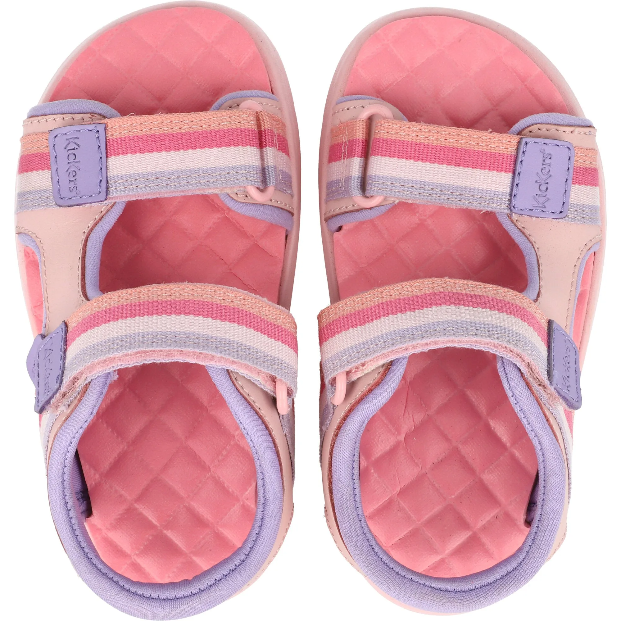 Kickers Kickster Pink Sandals for Kids