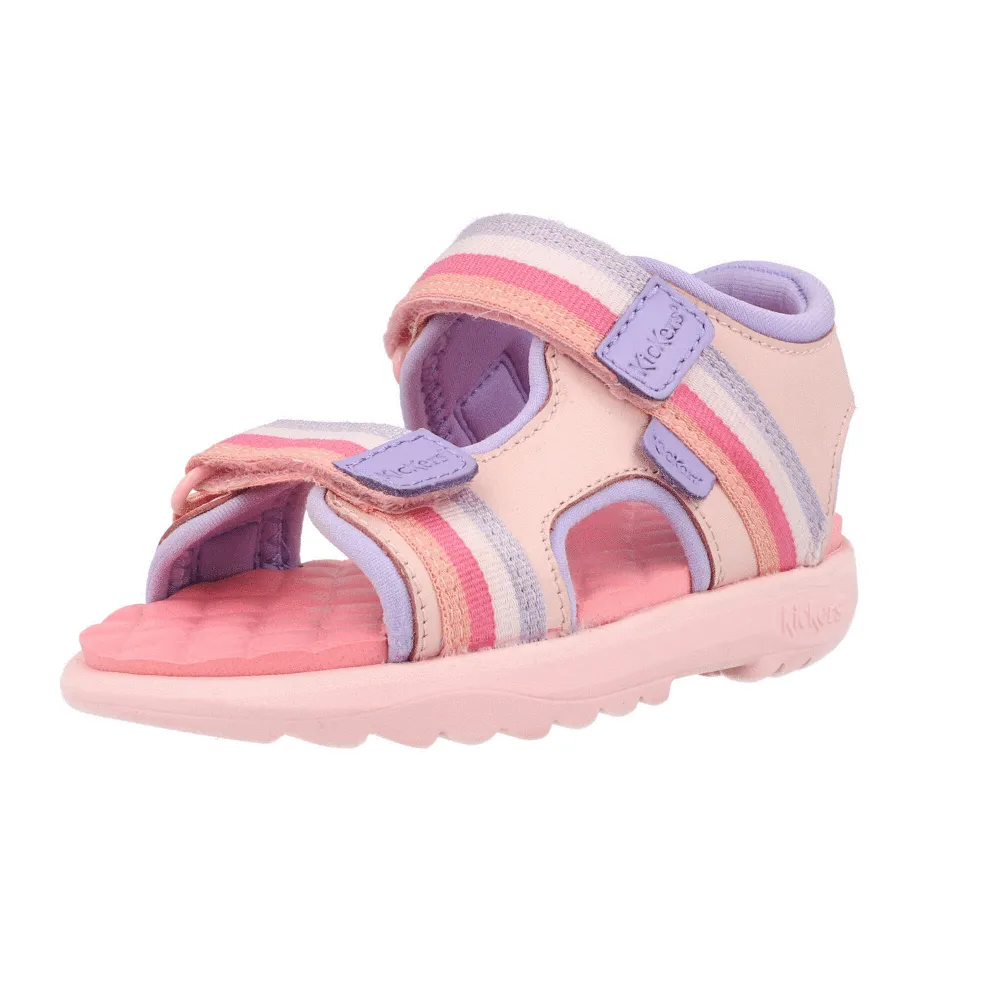 Kickers Kickster Pink Sandals for Kids