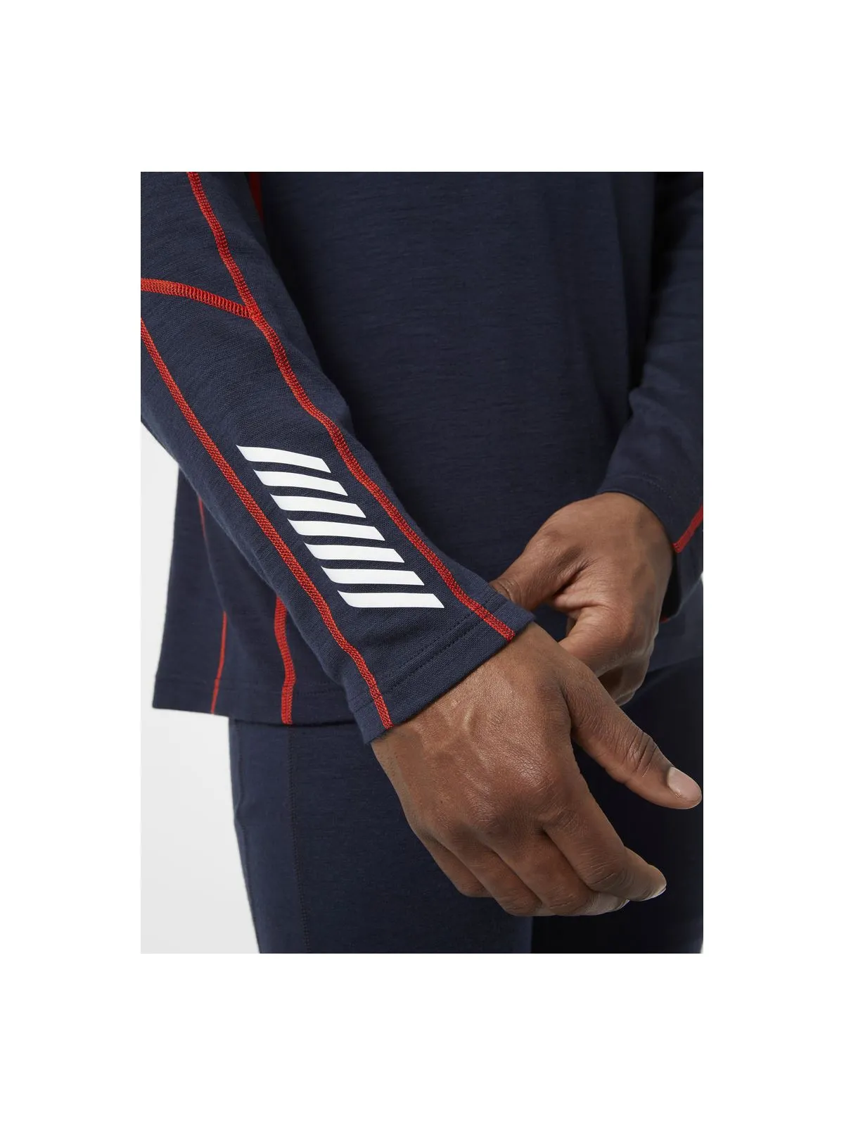 Koszulka Helly Hansen Lifa Merino Lightweight Crew granatowy